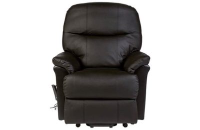 Lars Riser Recliner Single Motor Leather Chair -Dark Brown Lars Riser Recliner Single Motor Leather Chair -Dark Brown